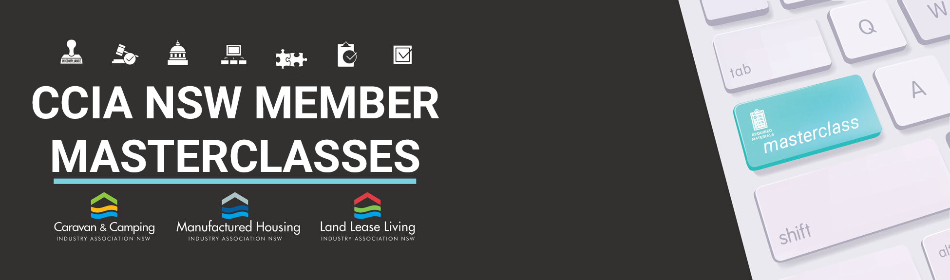 CCIA NSW Member Masterclasses banner